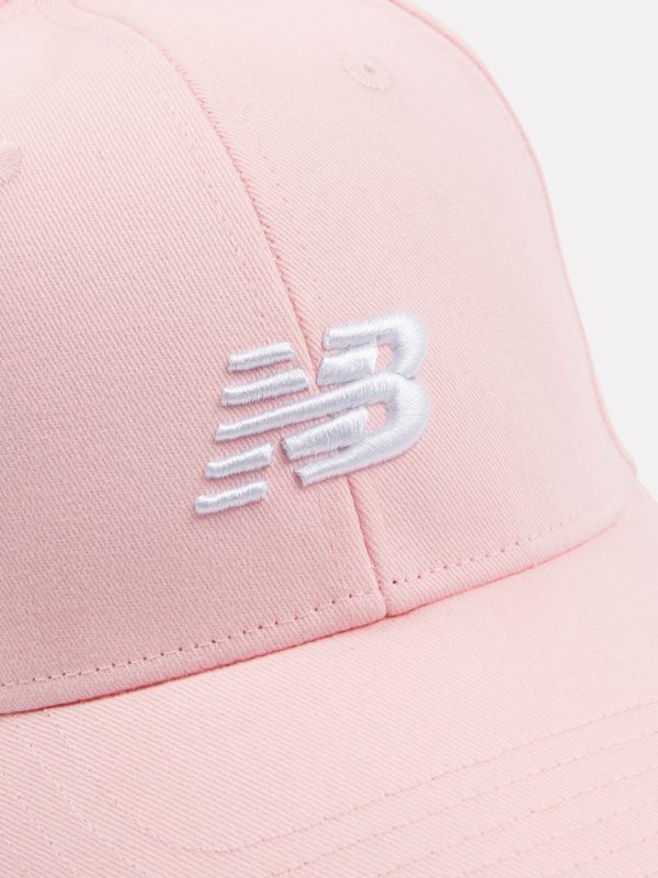 New Balance Boys Small Logo Cap in Pink For Sale