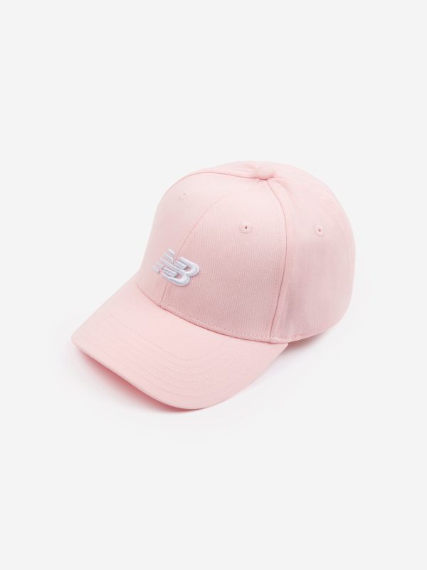 New Balance Boys Small Logo Cap in Pink For Sale