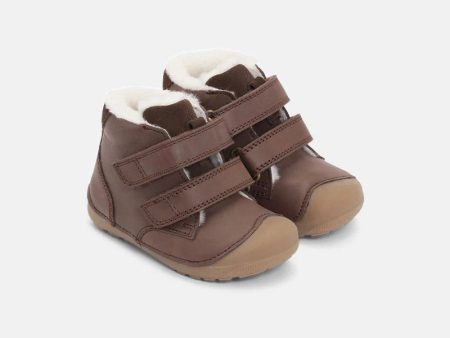 Baby Boys & Girls Dark Brown  Petit Mid Winter Strap  Shoes Online