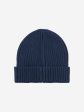 New Balance Boys NB Tab Beanie In Navy Fashion