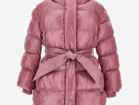 Monnalisa Girls Down Padded Coat in Pink Discount