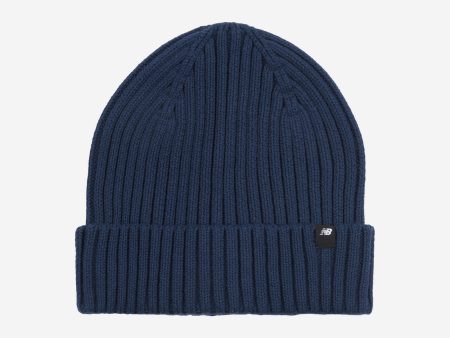 New Balance Boys NB Tab Beanie In Navy Fashion