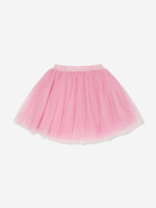 Guess Girls Tulle Skirt in Pink For Cheap