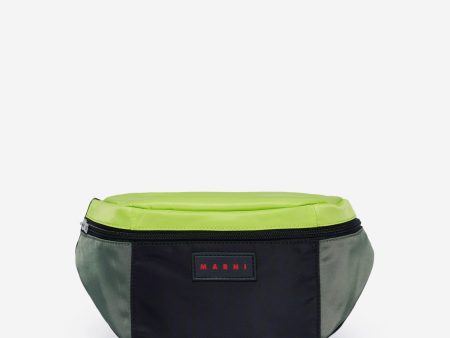 Kids Logo Belt Bag in Green Sale