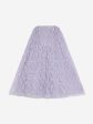 Needle & Thread Girls Heart Lattice Cape Dress in Purple Discount