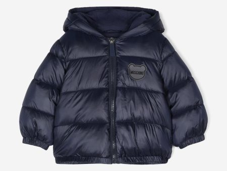 Baby Puffer Jacket in Navy For Discount