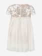 Needle & Thread Girls Mila Gloss Bodice Dress in Cream Discount