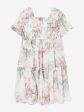 Needle & Thread Girls Paradise Garden Chiffon Smocked Dress in Multicolour Hot on Sale