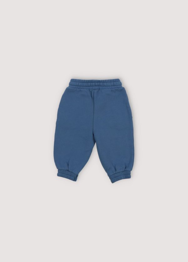 Baby Boys & Girls Blue Cotton Trousers Online