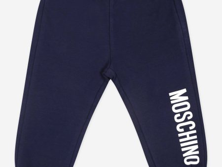 Baby Logo Joggers in Navy For Discount