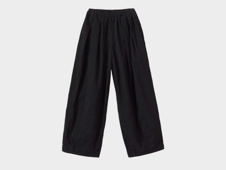 Boys & Girls Black Cotton Trousers Fashion