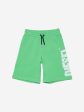 Diesel Boys Logo Shorts in Green For Cheap