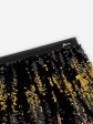 Guess Girls Sequins Midi Skirt in Black Sale