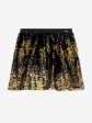 Guess Girls Sequins Midi Skirt in Black Sale