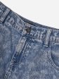 DKNY Boys Denim Bermuda Shorts in Blue on Sale