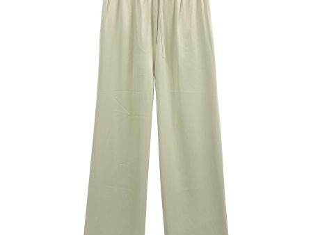 Women Light Green Trousers For Discount