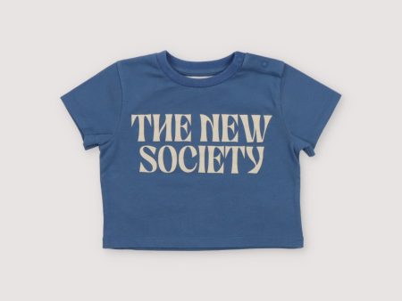 Baby Boys & Girls Blue Cotton T-Shirt Sale