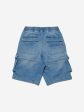 Diesel Boys JoggJean® Drawstring Shorts in Blue For Cheap