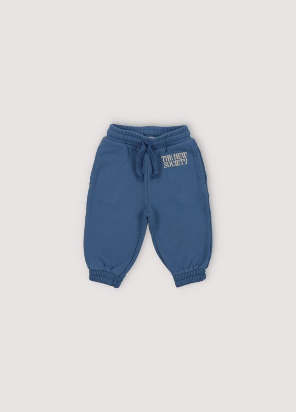 Baby Boys & Girls Blue Cotton Trousers Online