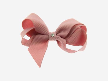 Dotty Daydreams Girls Dusky Bow Hairclip Sale