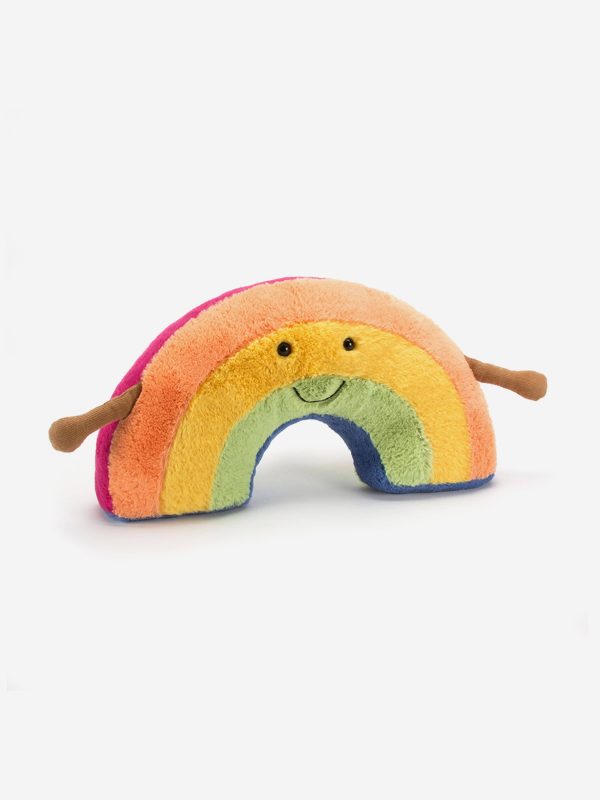 Amuseables Rainbow Soft Toy in Multicolour (32 CM) Hot on Sale