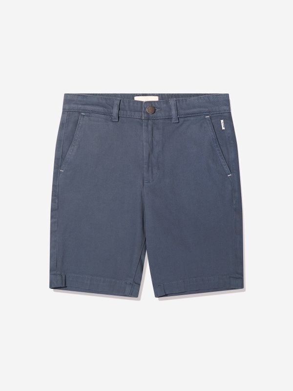 DL1961 Boys Jacob Chino Shorts in Blue Online Sale