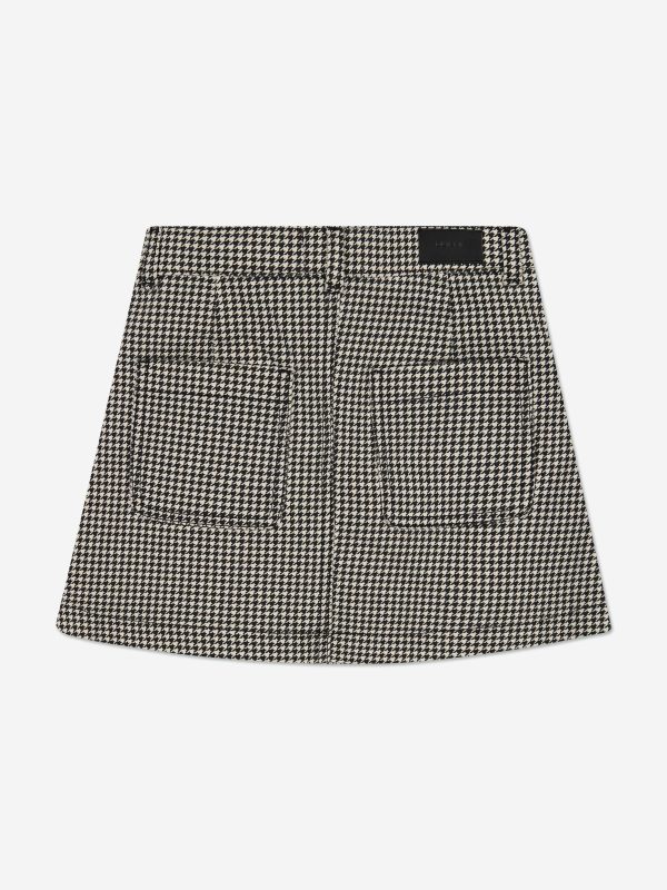 DL1961 Girls Jenny Mini Skirt in Grey For Cheap