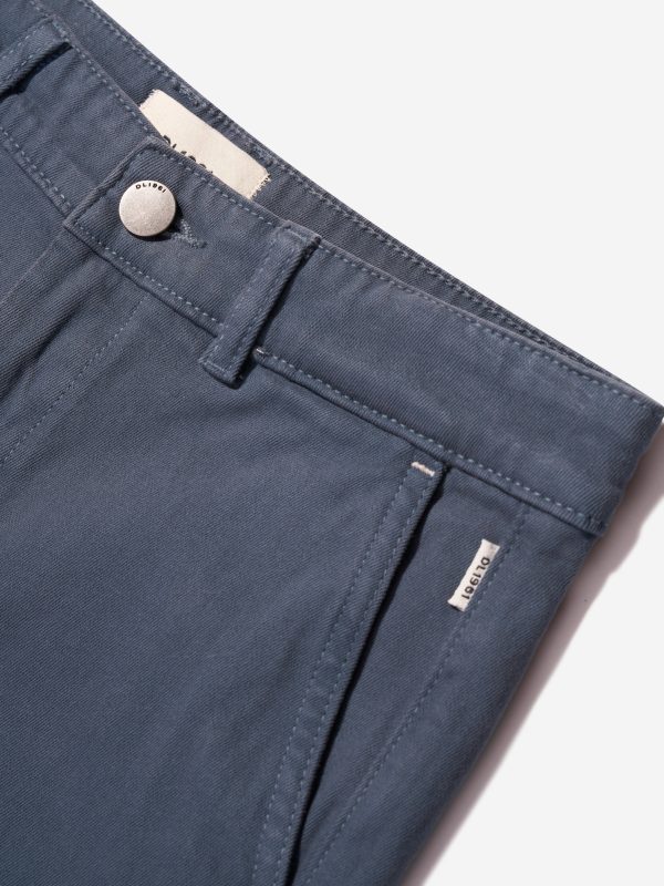 DL1961 Boys Jacob Chino Shorts in Blue Online Sale