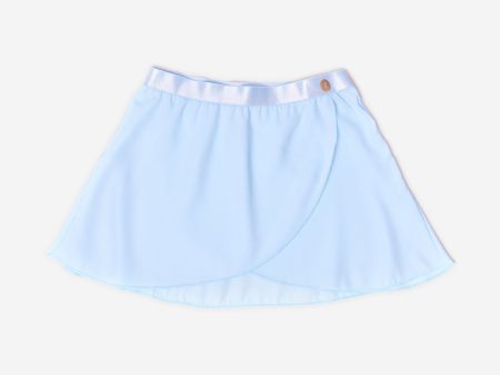 Danskin Girls Pirouette Sheer Skirt in Blue Cheap