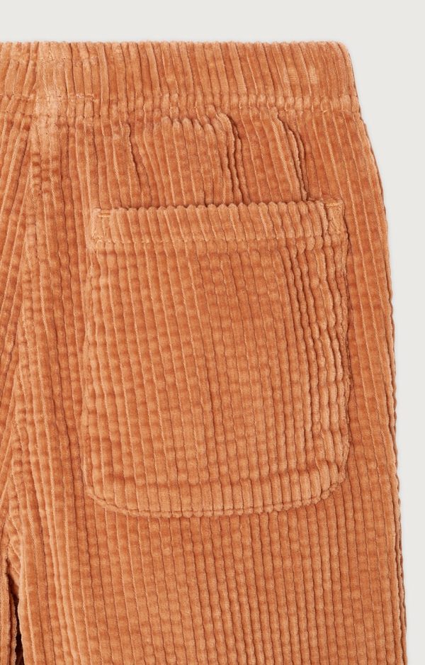 Boys & Girls Orange Corduroy Trousers Online Sale