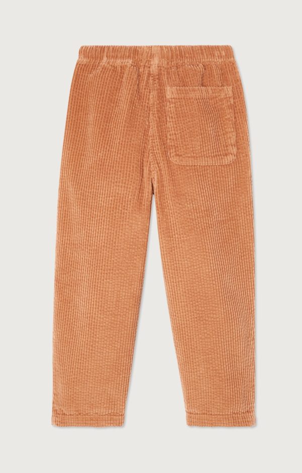 Boys & Girls Orange Corduroy Trousers Online Sale