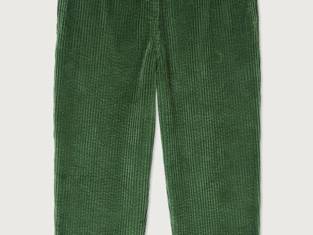 Boys & Girls Green Corduroy Trousers Online Sale