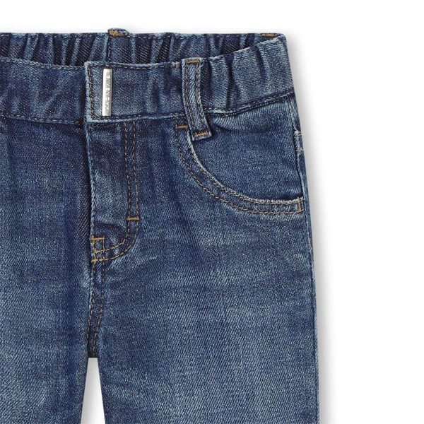 Baby Boys Blue Denim Trousers Online Sale