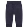 Baby Boys Dark Blue Cotton Trousers For Discount