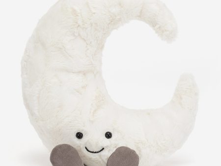 Amuseables Moon Soft Toy in White (26 CM) For Discount