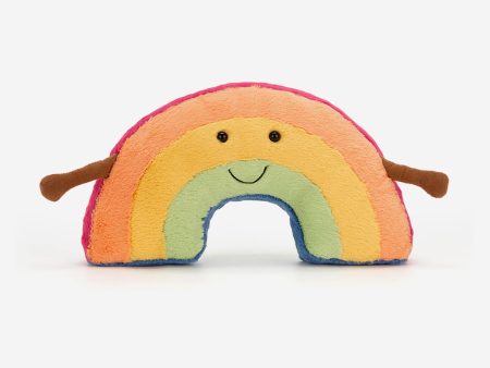 Amuseables Rainbow Soft Toy in Multicolour (32 CM) Hot on Sale