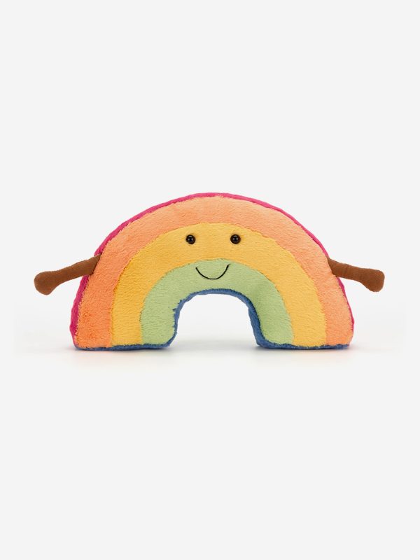 Amuseables Rainbow Soft Toy in Multicolour (32 CM) Hot on Sale