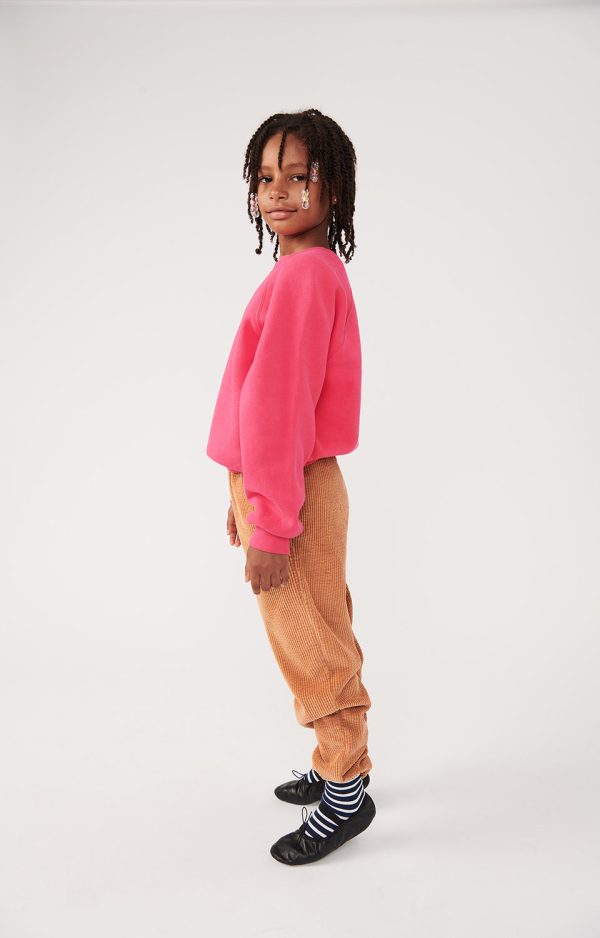 Boys & Girls Orange Corduroy Trousers Online Sale