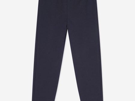 Dolce & Gabbana Girls Logo Leggings in Navy Fashion