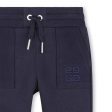 Baby Boys Dark Blue Cotton Trousers For Discount